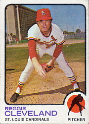 1973 Topps Baseball Cards      104     Reggie Cleveland
